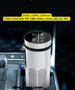 Máy lọc không khí DELADEP sử dụng bộ lọc HEPA (High-Efficiency Particulate Air) chất lượng cao, có khả năng loại bỏ đến 99,98% các hạt bụi mịn